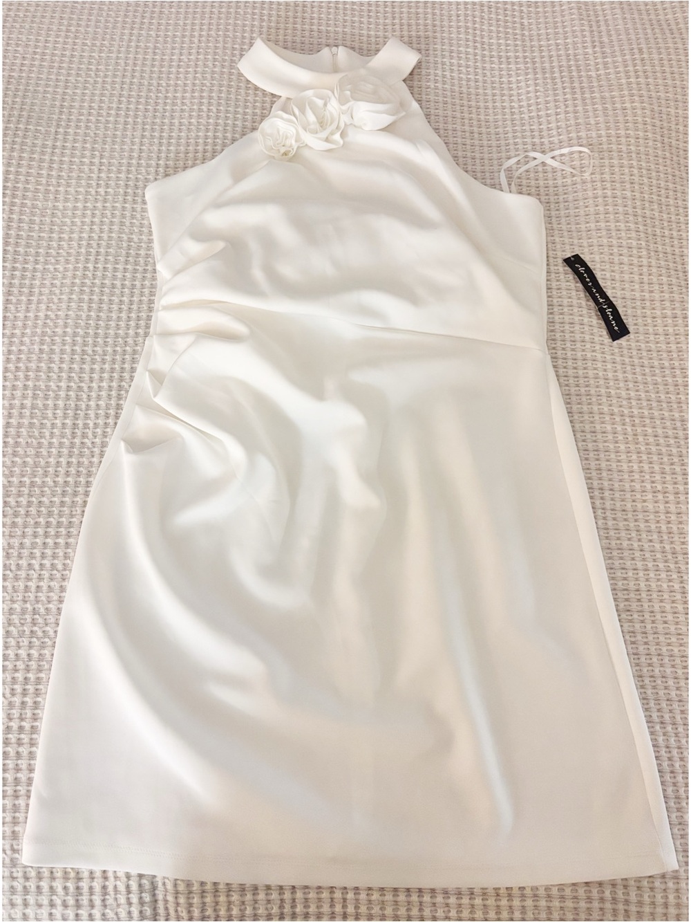 NWT Clover & Sloane Flower High Neck Dress